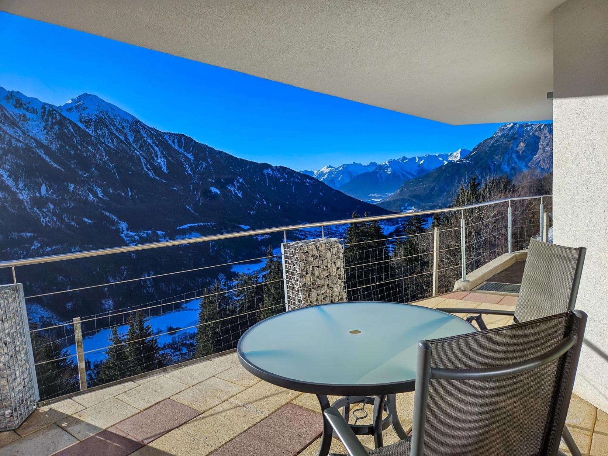 Panorama Ferienwohnung Reich Oetz Esterno foto